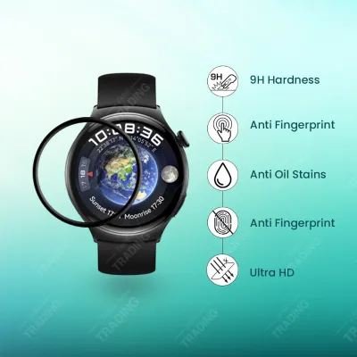 Huawei Watch 4 Full Coverage Screen Protector Anti Scratch Anti Fingerprint Automatic Scratch Repair